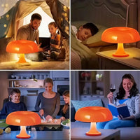 LED Mushroom Decorative Table Lamp, Christmas Light, Valentine'S Day Light, 3 Color Adjustable Romantic Art Desk Lamp, USB Powered, Dimmable Nightlight, Light, Decorative Mood Lamp