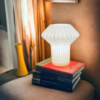 Small Table Lamp for Bedroom, Bedside Lamps for Nightstand, Minimalist Night Stand Light Lamp, Desk Lamp Kids Room Living Room Office Dorm, "Spaceshroom", Table Lamp, Bedside Nightstand Lamp, Simple Desk Lamp, Table Lamp for Living Room Office Study