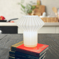Small Table Lamp for Bedroom, Bedside Lamps for Nightstand, Minimalist Night Stand Light Lamp, Desk Lamp Kids Room Living Room Office Dorm, "Spaceshroom", Table Lamp, Bedside Nightstand Lamp, Simple Desk Lamp, Table Lamp for Living Room Office Study