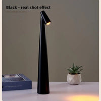 Elegant LED Desk Lamp, Touch Charging Reading Light, Bedroom Bedside Nightlight, High-End Ambiance Table Lamp, Ambient Table Lamp, Decorative Tall Stand, Home Decoration Lamp