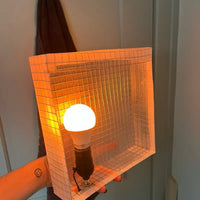Paper Grid Lamp