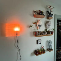 Paper Grid Lamp