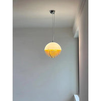Sunset Orange Pendant Light – a Bold Fusion of Memphis Flair and Bauhaus Minimalism, This Vintage-Inspired Ceiling Lamp Brings Retro Charm to Modern Spaces. Adjustable Rgb Lighting Led Restaurant Lamp Led Corner Lamp