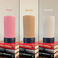 Small Table Lamp for Bedroom, Cute Ambient Lighting, Dimmable Desk Lamp, Modern, Desk Reading Lamp, Bedside Lamps for Nightstand, Minimalist Night Stand Light Lamp, Bedside Lamps, Desk Lamp for Living Room Office Dorm "Weavy"
