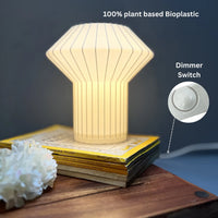 Small Table Lamp for Bedroom, Bedside Lamps for Nightstand, Minimalist Night Stand Light Lamp, Desk Lamp Kids Room Living Room Office Dorm, "Spaceshroom", Table Lamp, Bedside Nightstand Lamp, Simple Desk Lamp, Table Lamp for Living Room Office Study