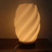 Aesthetic Spiral LED Lamp Dimmable Ambient Light with 3 Color Modes for Modern Home Decor Enhancing Room Ambiance Tiktokshop Aestheticroom Ledlamp Ambientlighting Cozyvibes Gift New