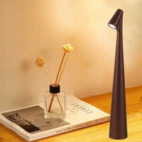 Elegant LED Desk Lamp, Touch Charging Reading Light, Bedroom Bedside Nightlight, High-End Ambiance Table Lamp, Ambient Table Lamp, Decorative Tall Stand, Home Decoration Lamp
