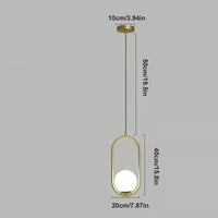 Nordic Style Ceiling Pendant Light, Modern Simple Design, E27 Socket, Adjustable Hanging Lamp for Kitchen Island, Dining Table, Living Room