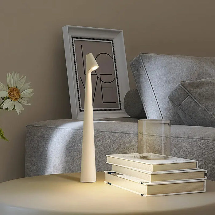 Elegant LED Desk Lamp, Touch Charging Reading Light, Bedroom Bedside Nightlight, High-End Ambiance Table Lamp, Ambient Table Lamp, Decorative Tall Stand, Home Decoration Lamp