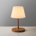 Cordless Rechargeable Outdoor Table Lamp - Touch Dimmable, 9.6"