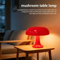 LED Mushroom Decorative Table Lamp, Christmas Light, Valentine'S Day Light, 3 Color Adjustable Romantic Art Desk Lamp, USB Powered, Dimmable Nightlight, Light, Decorative Mood Lamp
